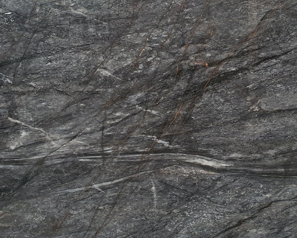 Gray Black marble with veining