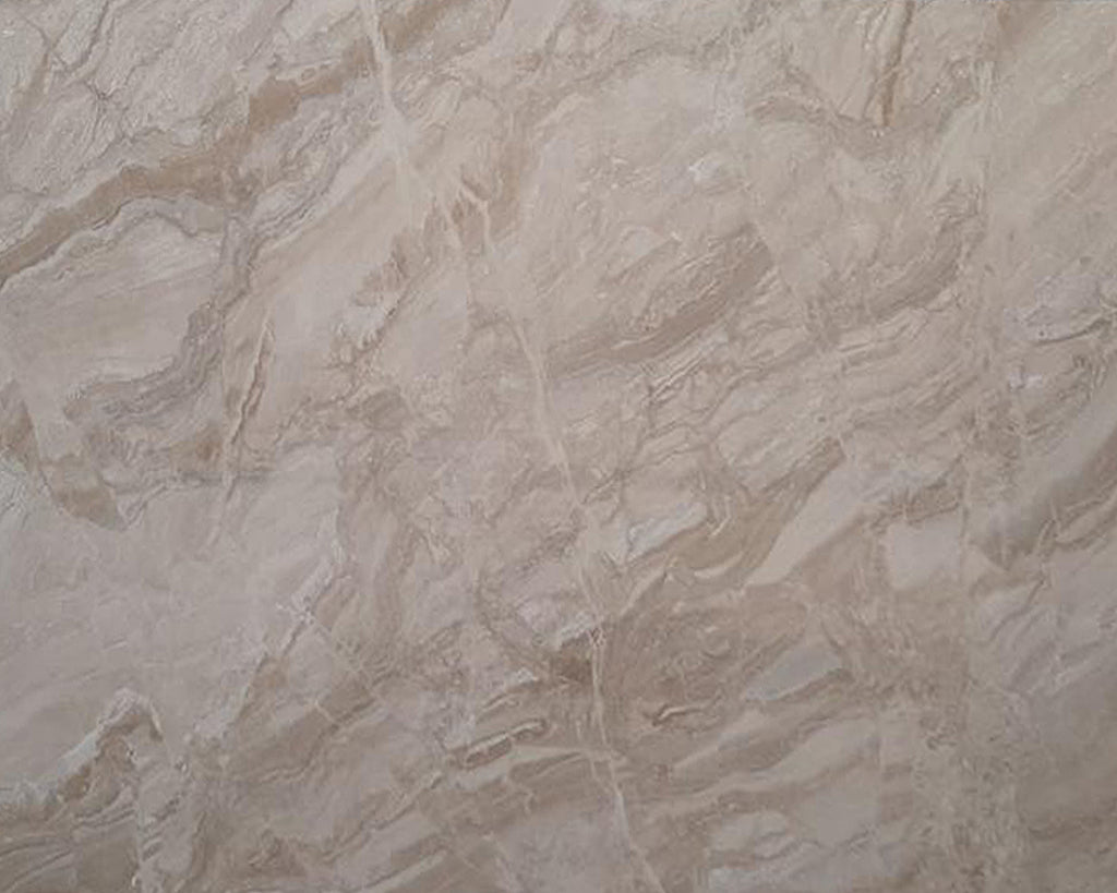 beige stone with brown veining