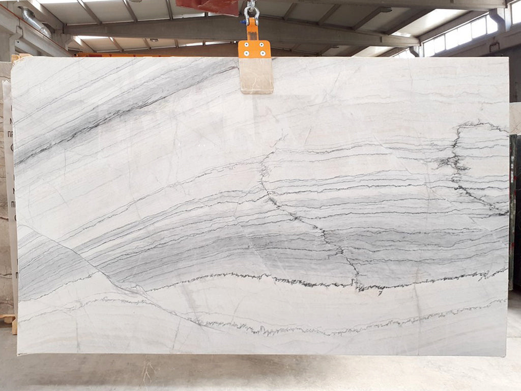 Marble with Gray Veining Slab.