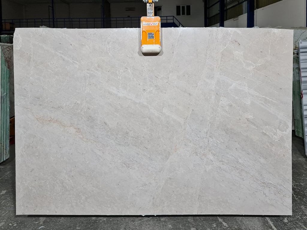 Gray marble slab