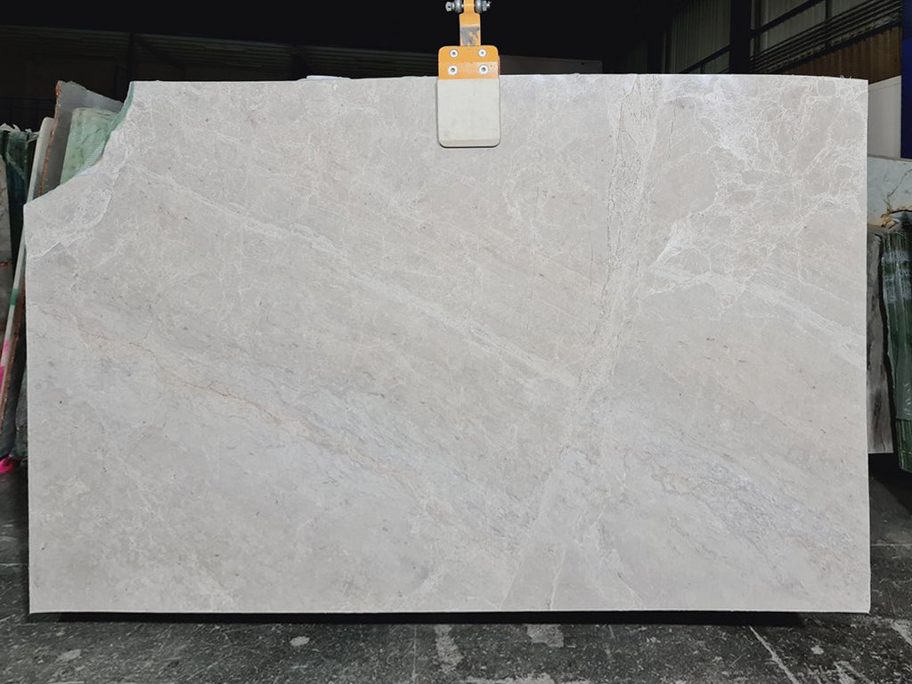 Gray marble slab