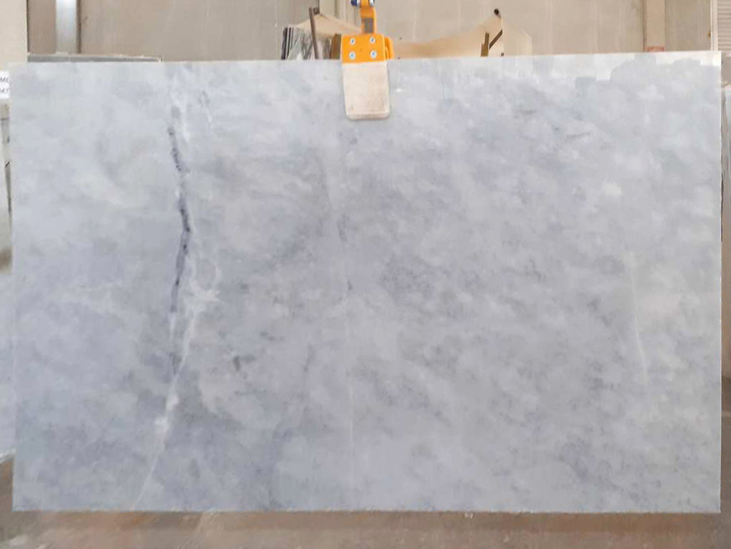 Gray blue marble slab