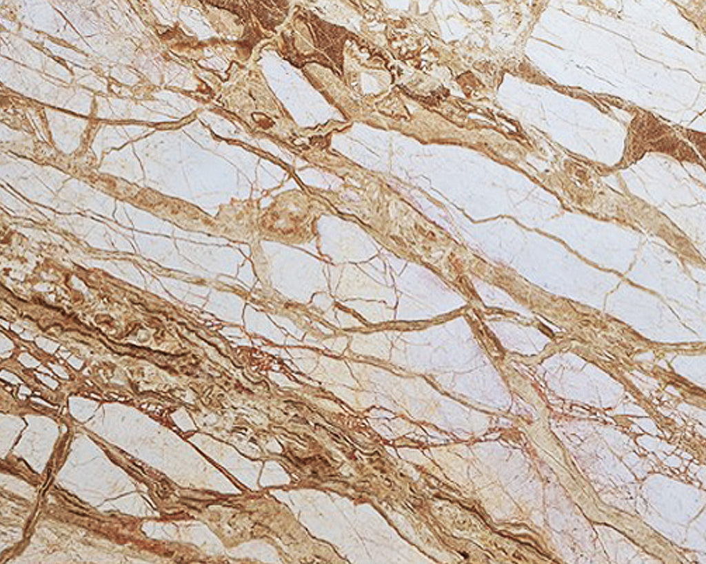 White Stone with Brown veining