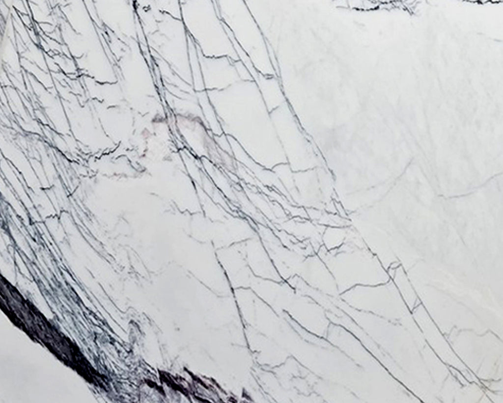 White Marble with purple veining