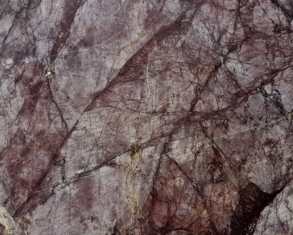 Purple marble with gray & pink veining