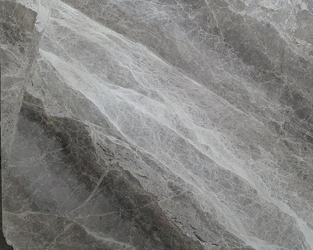 Gray Marble with white & black veining