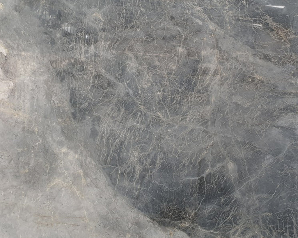 gray marble with light white veining