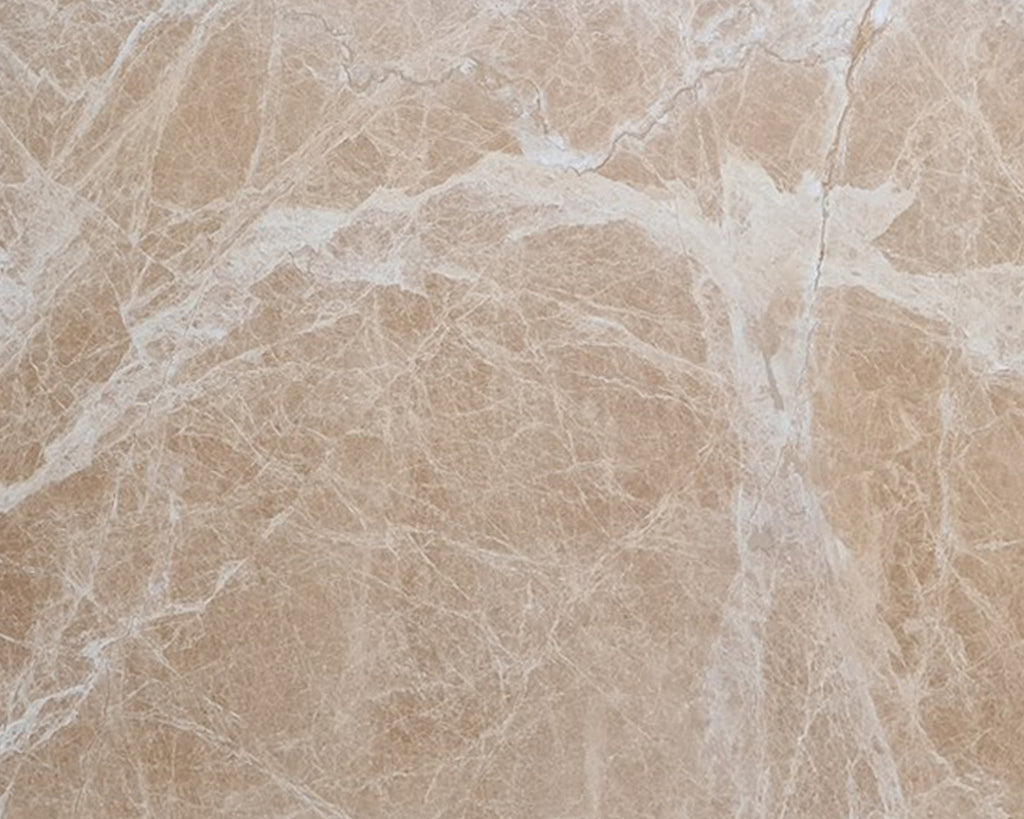 Beige marble with white veining