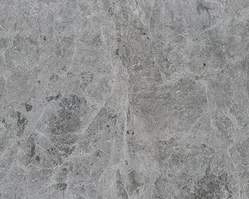 Gray marble with white veining