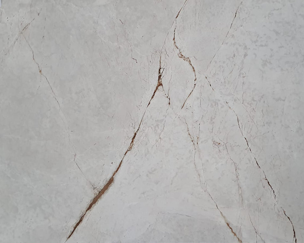 Gray marble with red veining
