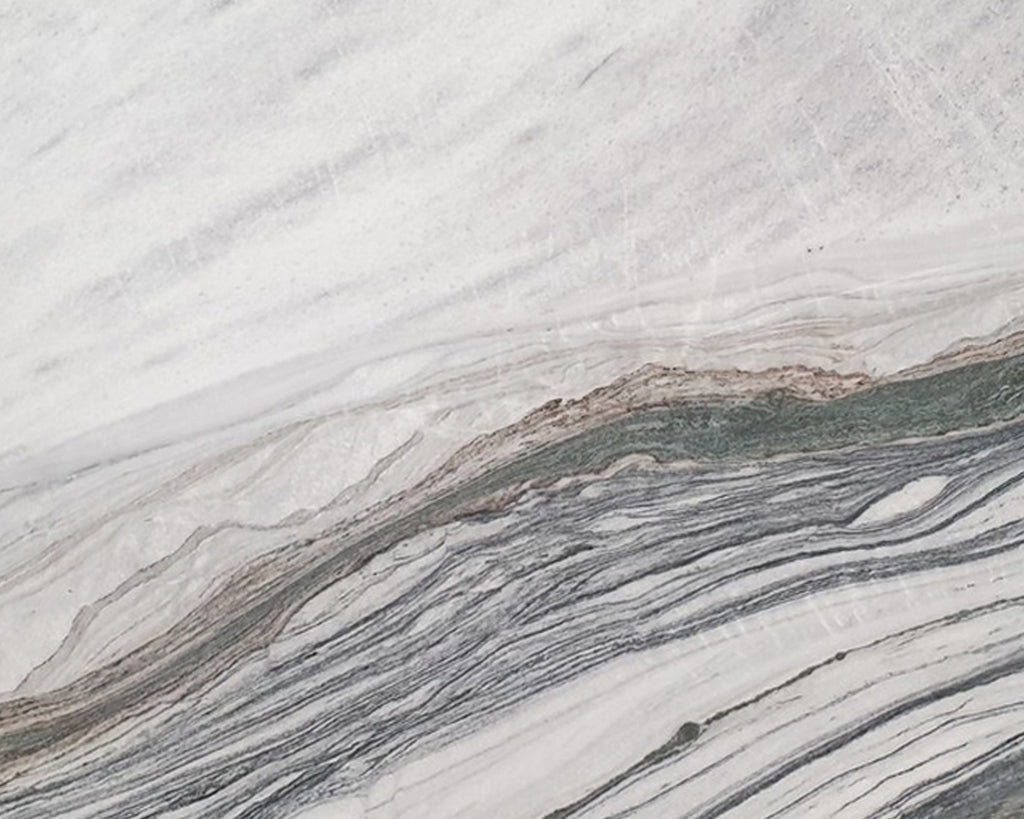 Cream stone with  gray veining