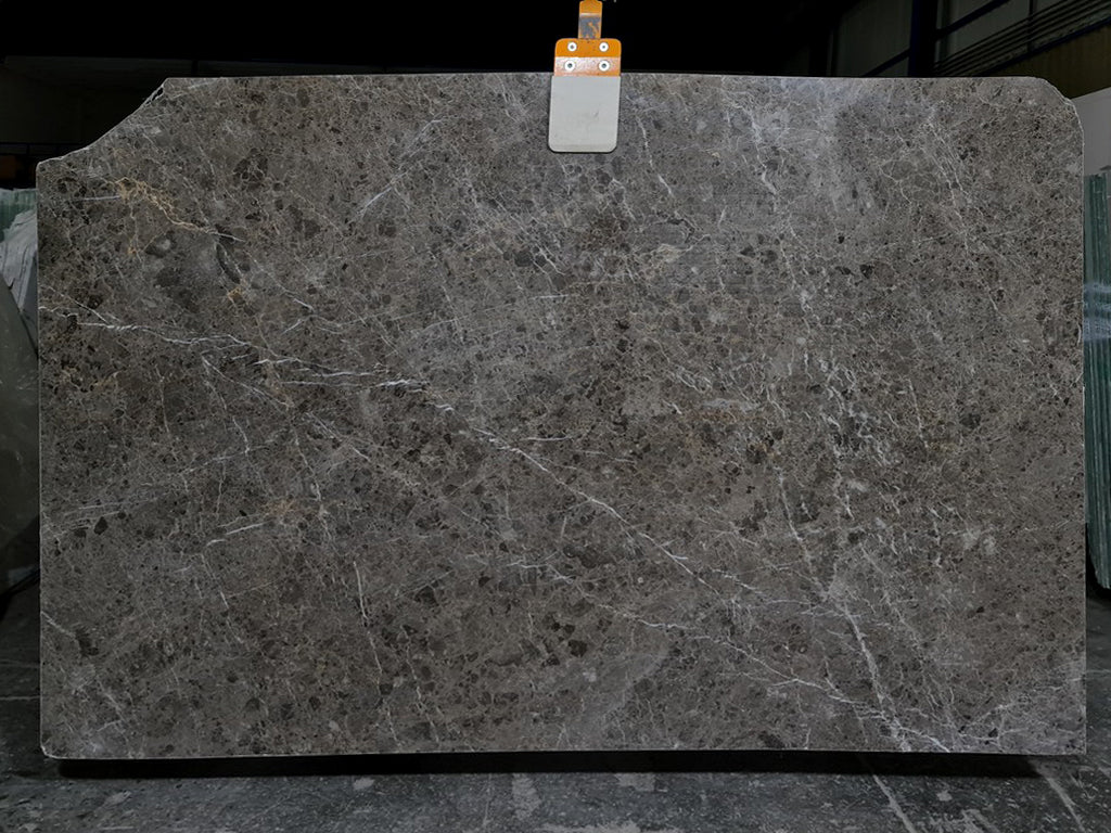 Gray & Black marble slab