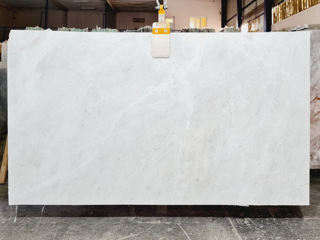 White marble slab