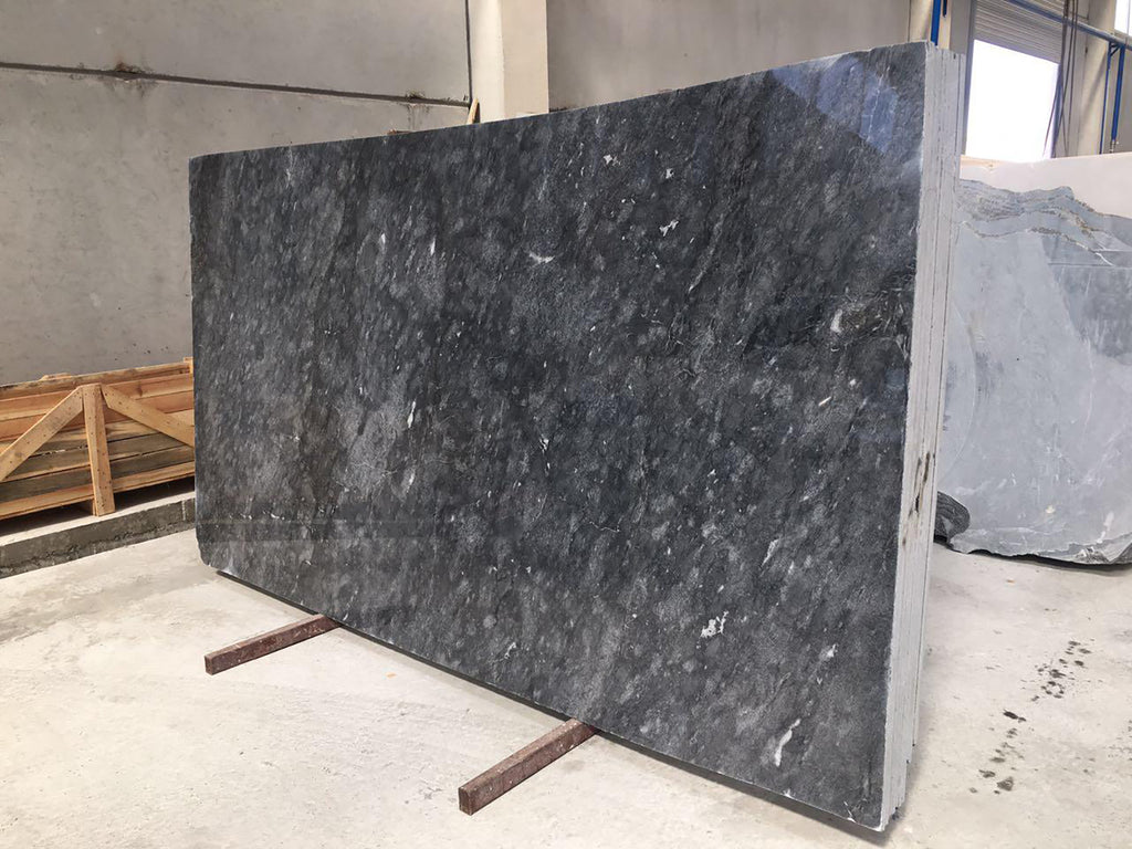 Gray marble slab